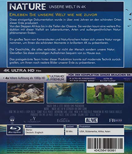 Nature: Unsere Natur (Our Nature) in 4K – 4K Blu-ray (UHD Blu-ray Disc)