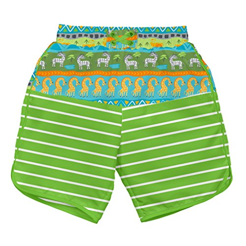 i play. by green sprouts Swim Trunks with Built-in Reusable Swim Diaper | Baby Boy Swimsuit | Lightweight, Patented Design