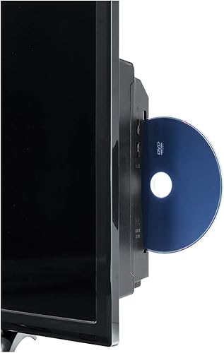 Miniatura 3 de 24 pulgadas 720P LED HD retroiluminación plana DVD Combo TV, VGA USB HDMI cable sintonizador de TV digital, reproductor de DVD integrado de doble