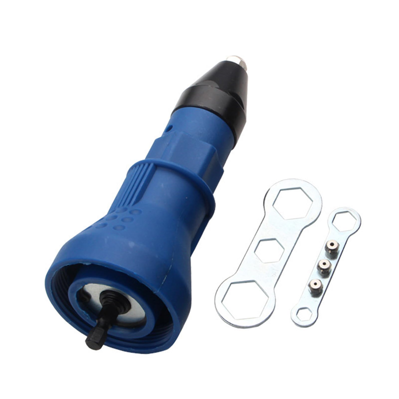 Precisions Electric Rivets Adapter Steel Construction Hexagonal Connection Electric Rivet Head Rivet Accessories
