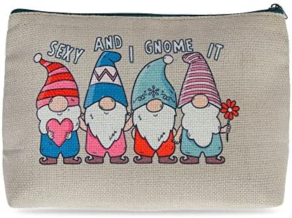 MAD Beauty Sexy and I Gnome It Cosmetic Makeup Bag | Official Disney Licensed Product | Novelty Beauty, Cosmetic, and Skincare Gifts for Women, Adults, and Kids image 3