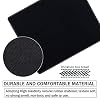 SaiTech IT 10 Pack 2mm Mouse Pad with Stitched Edges Non-Slip Rubber Base, Premium-Textured and Waterproof Mousepads Bulk, Mouse Pad for Computers, Laptop, Office & Home, 8.66 x 7.1 inch