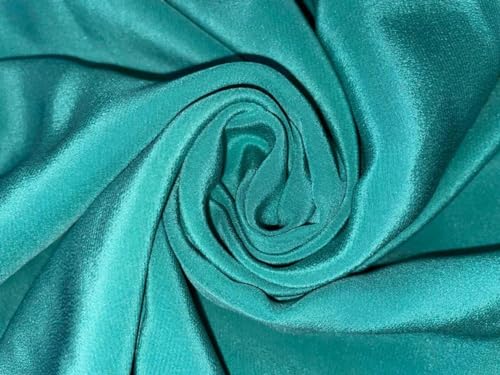 Tissu crêpe de soie pure 26,66 mm largeur 137 cm pour robe de mariée couture