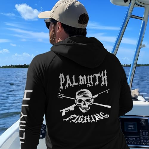 Image of Palmyth Fishing Shirts for Men Long Sleeve UPF 50+ Sun Protection Hoodie