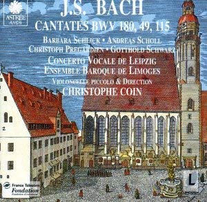 V1 Cantates 49/115/180 [Audio CD]