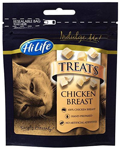 Hilife Indulge Me Cat Treat Chicken Breast 10g (Pack of 12)