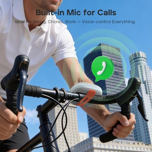 Image of Tribit StormBox Micro 3 Bluetooth Speaker with 13W XBass Sound, IP68 Waterproof Speaker for 24H Playtime, TWS Pairing, Bluetooth 6.0, Portable Speaker for Bike /Golf /Traveling, Grayish White