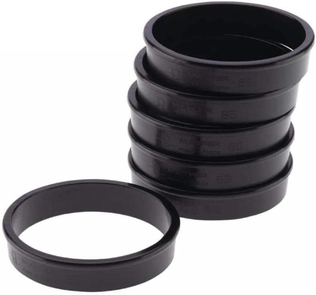 Matfer Bourgeat Exoglass® Tart Rings, 3 1/3", Pack of 6