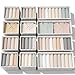 Produktbild Evance 12pcs Aufbewahrungsbox Organizer Stoff, Faltbar Schublade Kleiderschrankschubladen Divider Unterwäsche Socken Schrank Tische Ordnungssystem