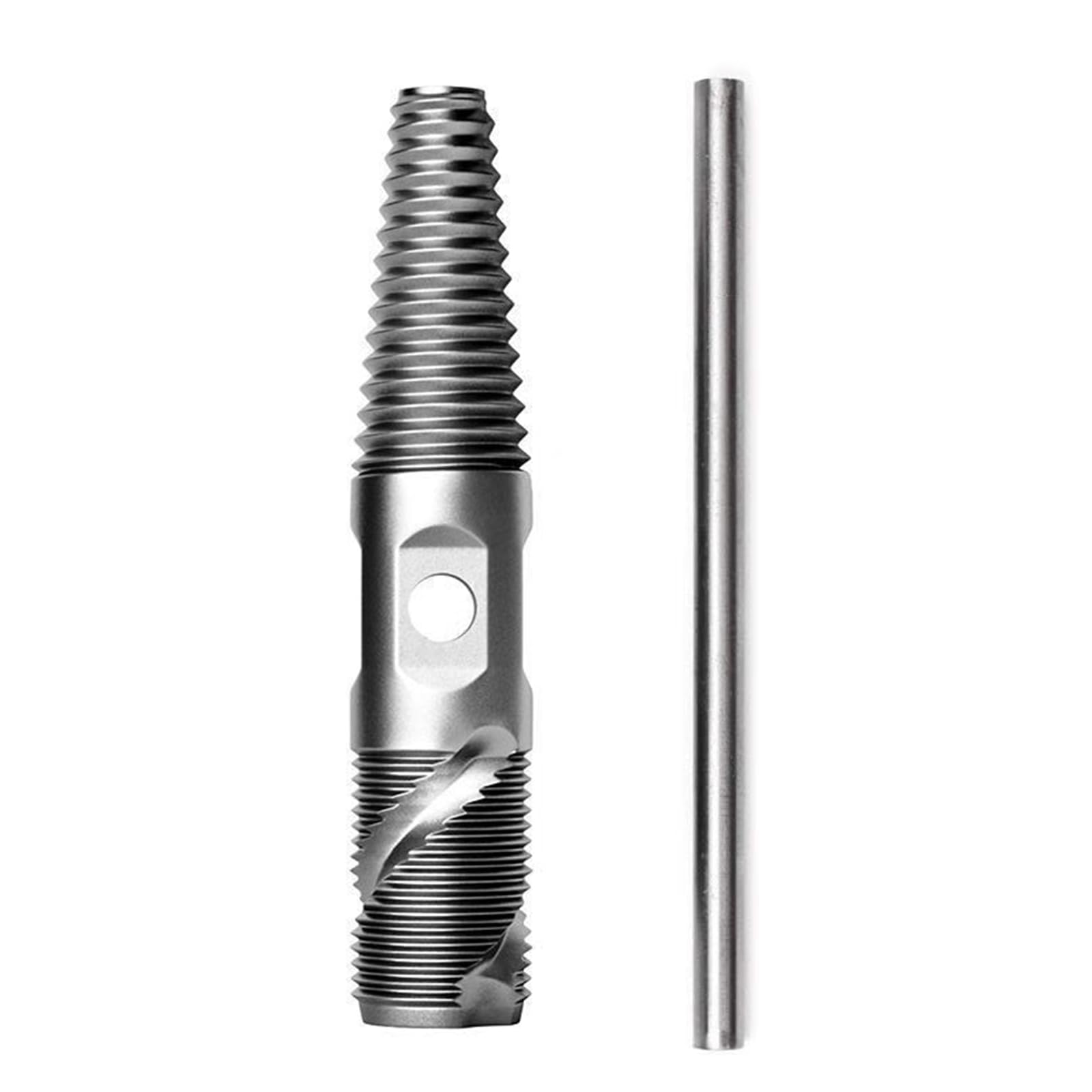 Screw Extractor Set 1 / 2inch 3 / 4inch Double Head Screw Extractor for Damaged Screws Repair Pipe Faucet Set