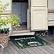 BETESSIN Lustige Camping Fußmatte 40x60cm - Zuhause ist da, wo wir parken - Fussmatte für innen & außen - Camping Geschenke für Camper Wohnwagen - Türmatte Fußabtreter Dünne 5mm
