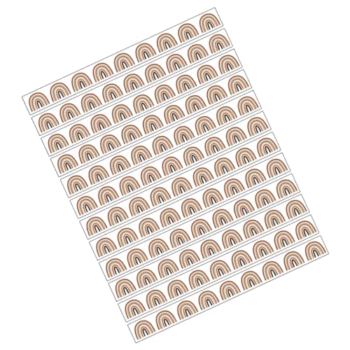 Pegatinas para pizarra magnéticas con 12 bordes extraíbles para decoración de tablón de anuncios