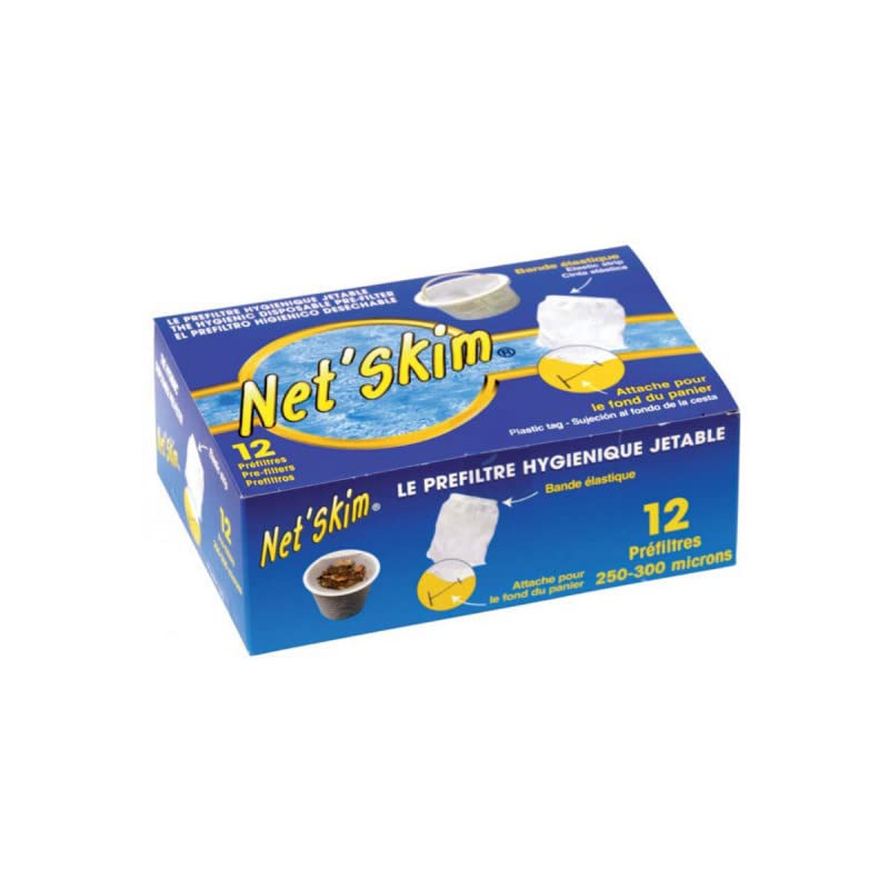 Mareva Pack Cartouches clarifiantes Reva-klar - 1 kg - Pré-filtres jetables Net’Skim
