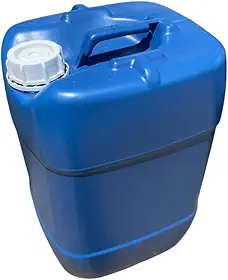 Galão 20 Litros Azul Reciclado | Tampa Rosca com Lacre e Alça de Manuseio | Para armazenamento e Transporte