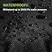 4-6 Seaters Plus UTV Covers Waterproof Outdoor,Heavy Duty Fadeless Oxford Cloth,Windproof All Weather Side by Side Covers Accessories for Polaris RZR Can-Am Yamaha Honda,169Lx72Wx67H Inches