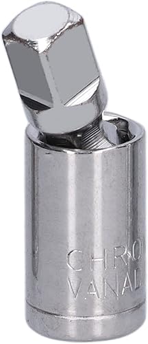 Miniatura 7 de Juego de 3 adaptadores de enchufe giratorio de acero al cromo vanadio de 1/4 pulgadas 3/8 pulgadas 1/2 pulgadas unidad universal conjunto de juntas