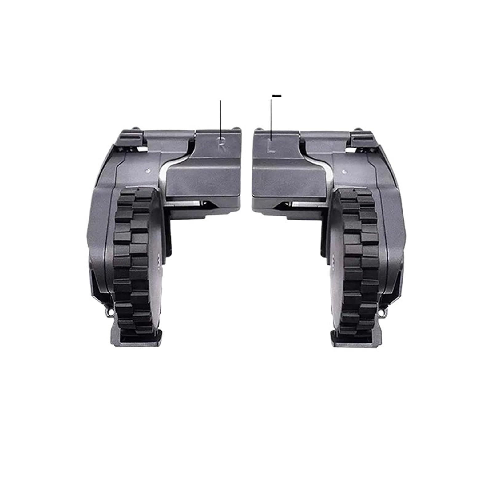 L and R ，Compatible for Roborock，S50 S51 S52 S55 Travel Module Replacement Parts Sweeping Robot Accessories(L and R)