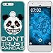Produktbild PhoneNatic Case kompatibel mit Google Pixel XL Silikon-Hülle Crazy Animals Panda M2