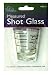 Update International MSG-15 Measuring Shot Glass, 1.5oz, Glass