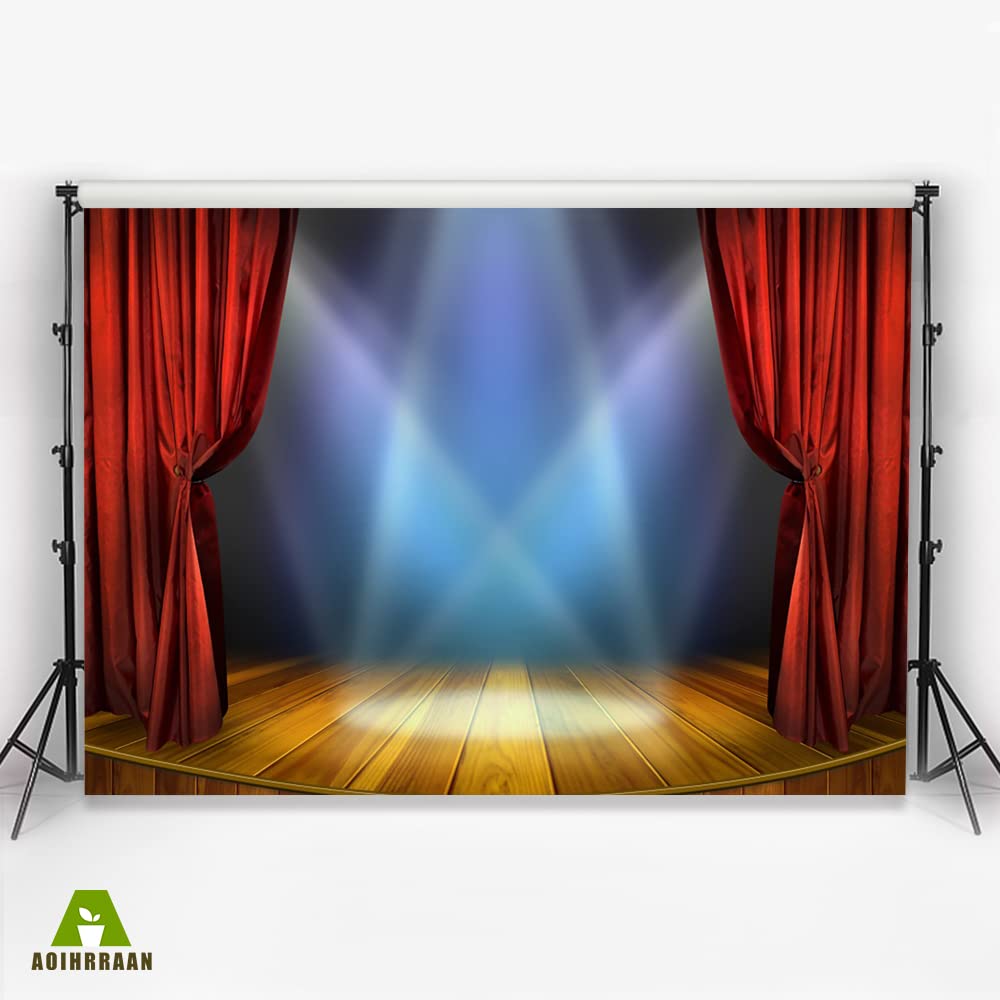 Aoihrraan 1,5x1m Rode Scherm Achtergrond Abstracte Foto Booth Professionele Fotografie Achtergrond Video Conferentie Verjaardagsfeestje Decoratie Kids Pasgeboren Cake Smash Artistiek Portret Studio Props