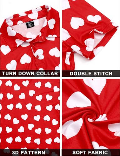 Camisa Polo Golf Hombre Manga Corta Estampado Novelty miniatura 6