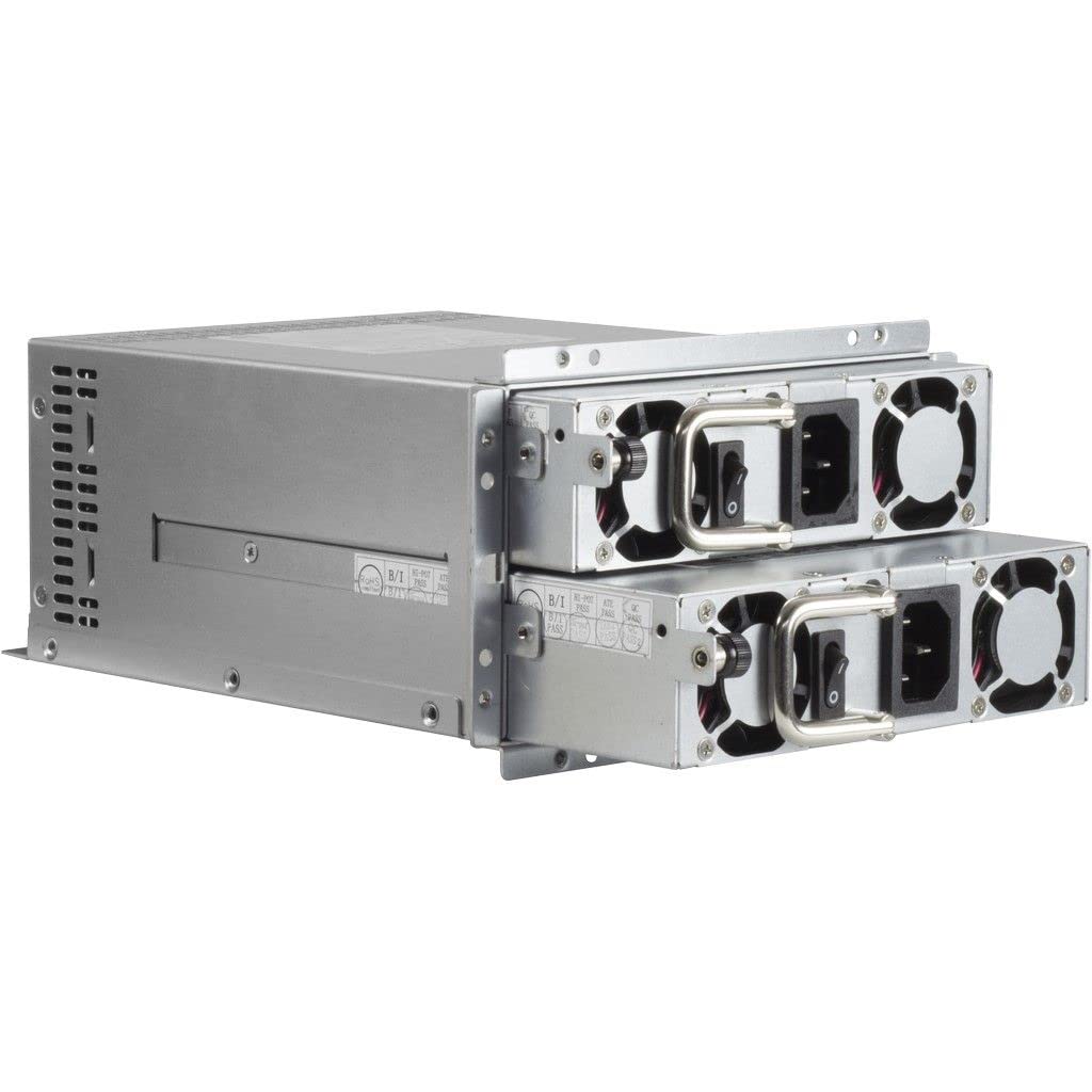 Inter-Tech Server-Netzteil 2A-MV0700 2HE 2x700W red