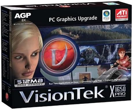 VisionTek Radeon X1650 PRO 512MB AGP (900125)