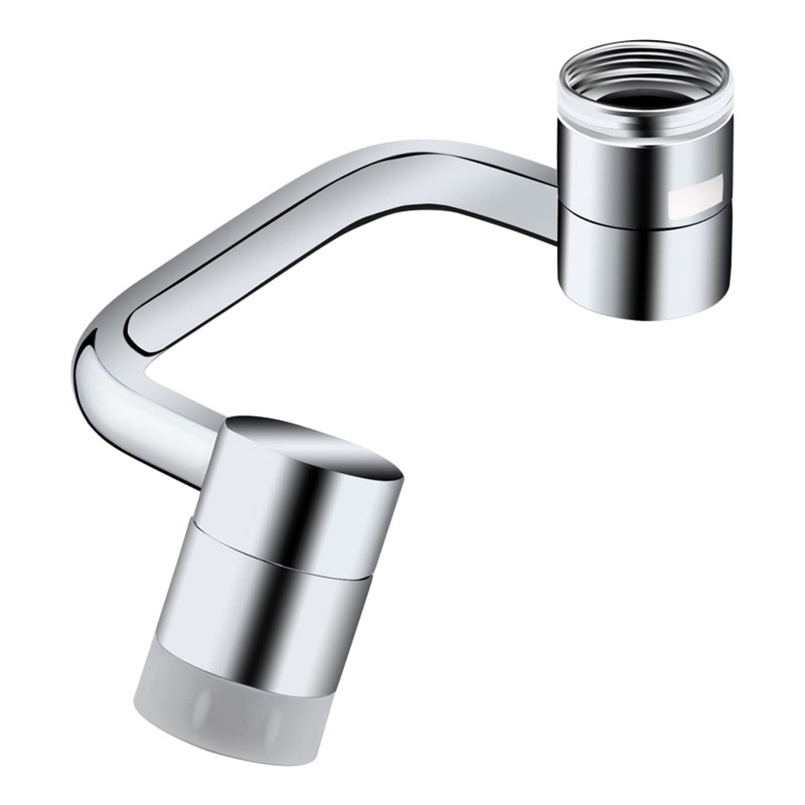 Nuevo YO- Extensor de grifo giratorio universal de gran ángulo giratorio con brazo robótico giratorio de boquilla de agua, adaptador de grifo, filtro de salpicaduras, grifo de cocina, grifos extensibles, grifo de fregadero profundo