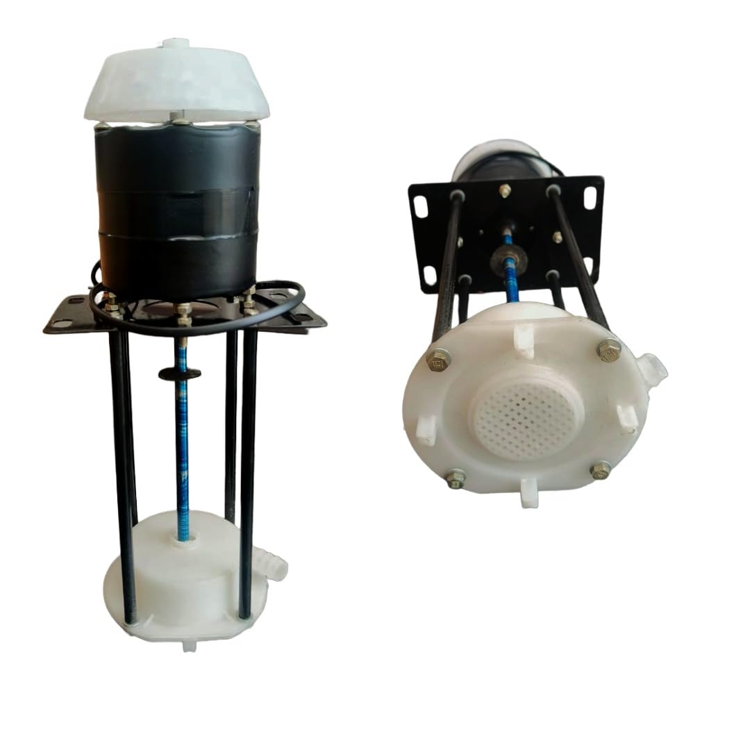 Sparesdeal Vertical Cooler Pump Stud type for Lathe | Drilling | Fountain | welding | Wire Cooler | Air Cooler Machine-picture-14