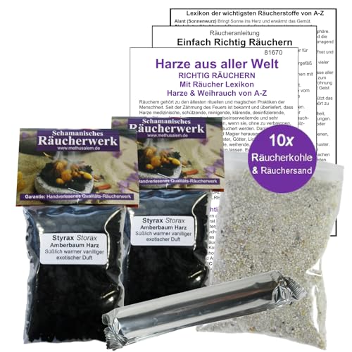 Naturheilmittel Heilsteine Methusalem GmbH Neu-Ulm Styrax zum räuchern 2 x 50ml Harz gekörnt 6-TLG Räucherset mit Räucherwerk, Räucherkohle, Räucherzubehör, Beschreibung, Räucheranleitung 81670-12 Naturheilmittel Heilsteine Methusalem GmbH Neu-Ulm Styrax zum räuchern 2 x 50ml Harz gekörnt 6-TLG Räucherset mit Räucherwerk, Räucherkohle, Räucherzubehör, Beschreibung, Räucheranleitung 81670-12