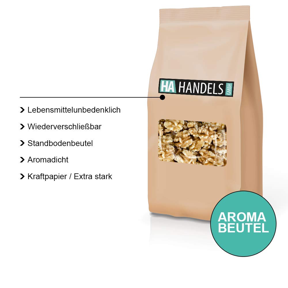 Walnüsse naturbelassen ganz geschält ohne Schale ungeschwefelt ohne Zucker ungesalzen zum Backen wiederverschließbare Verpackung 1kg - 5kg (2,5kg)