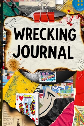 Wrecking Journal: Creative Book with Funny Cute and Challenging Tasks to Complete, Stress and Anxiety Relief Diary for all ages