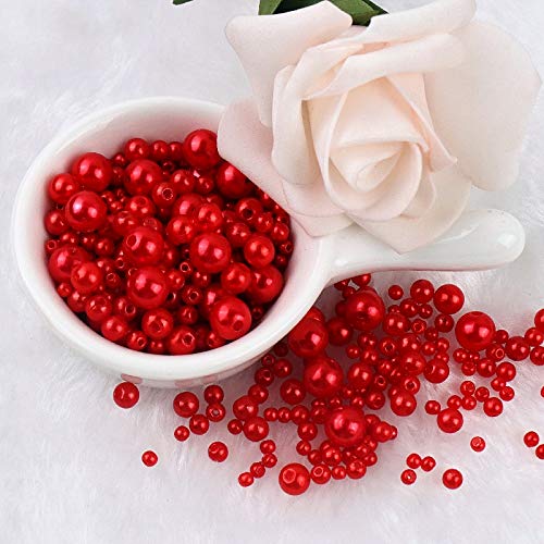 Cheriswely, 200 Perline In Acrilico Oro Da 7 Mm, Con Disco Rotondo - Foto 2