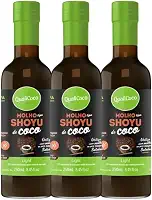 Shoyu de Coco Light Qualicoco - 3 unidades de 250ml