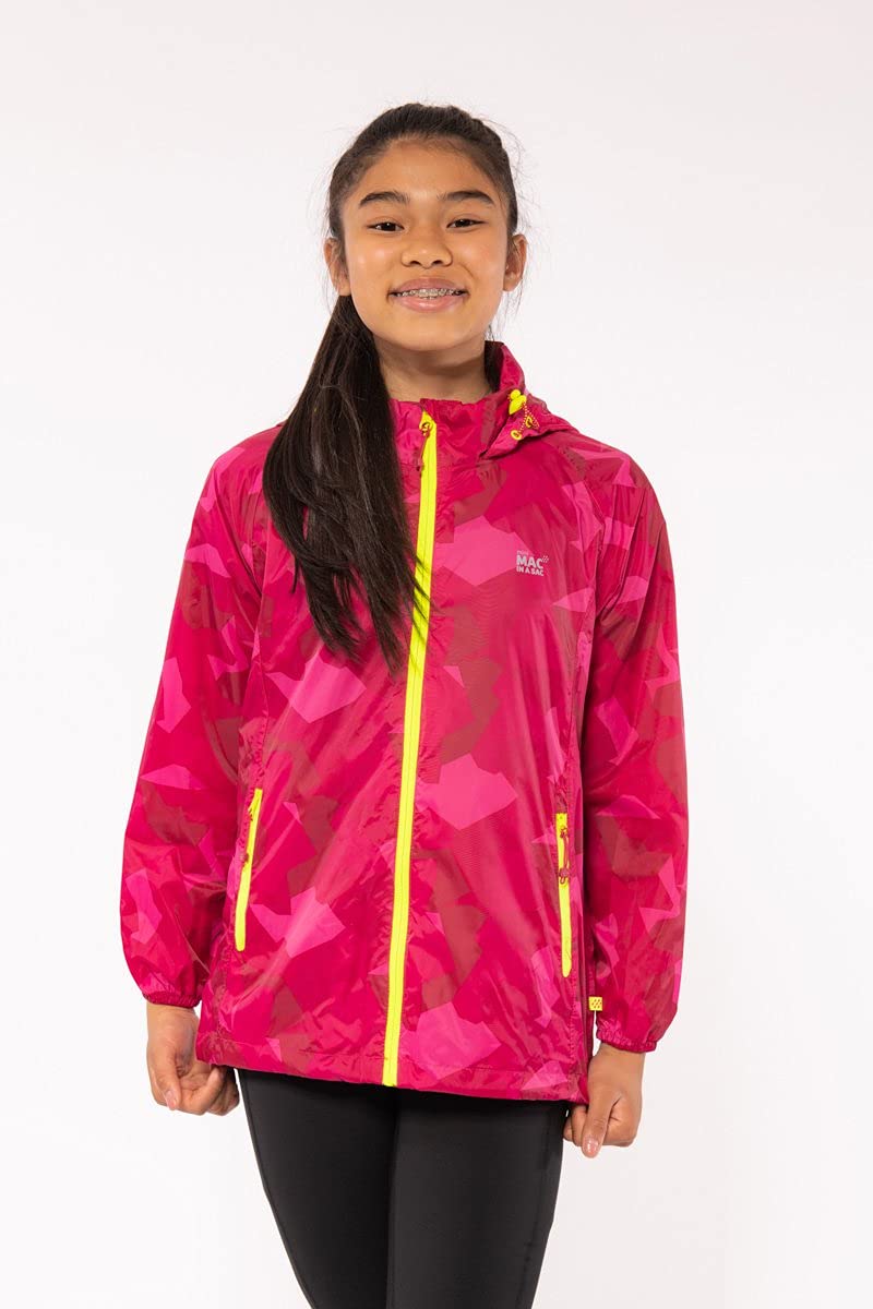 Mac in a Sac Unisex Kinder Mini Origin II - Packable Waterproof Jacket Regenjacke