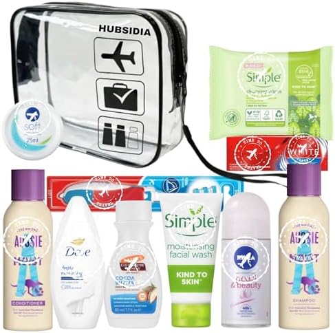 Travel Toiletries Set for Women | Mini Toiletries | Travel Size T...