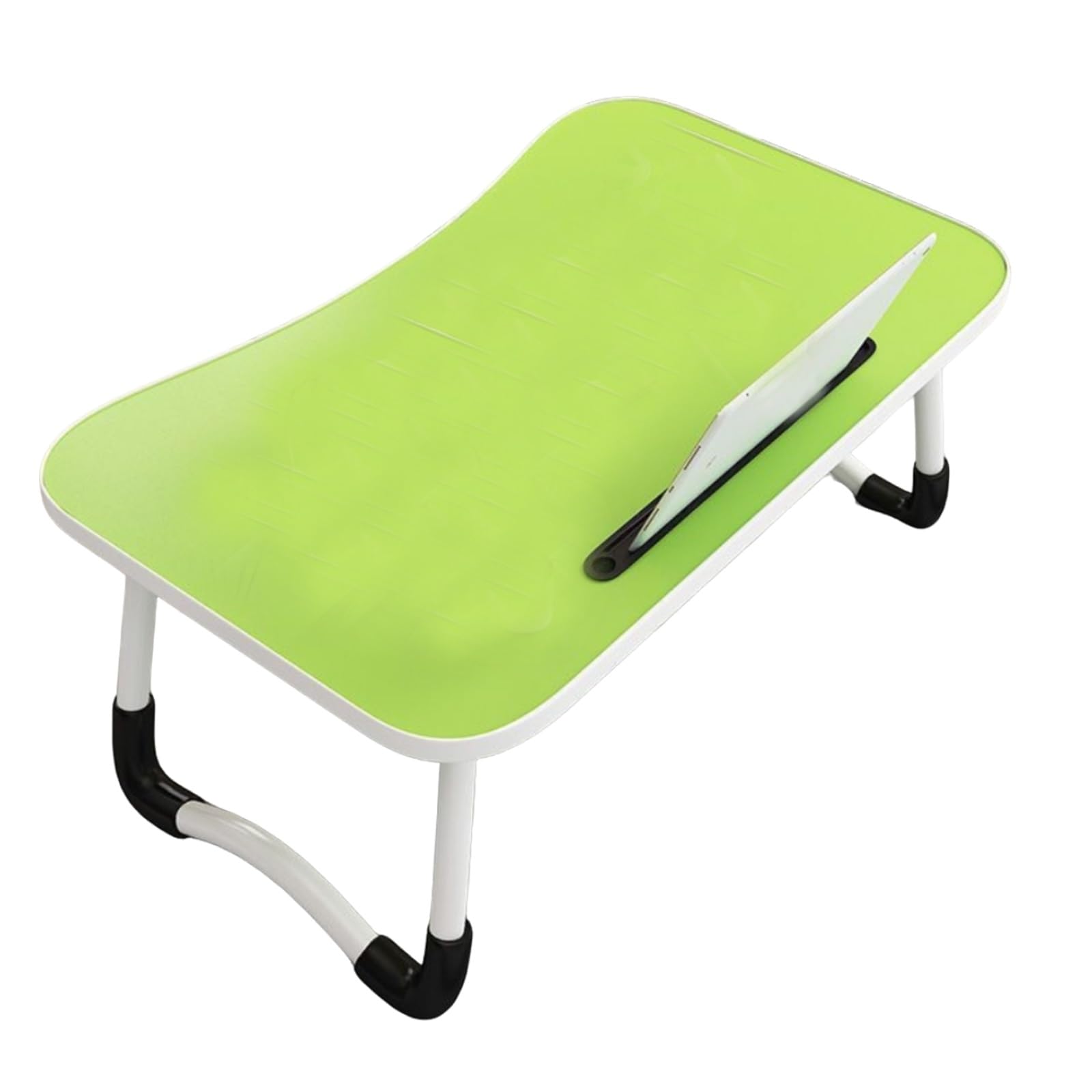 Plateau de lit portable pour canapé, idéal pour la lecture et le repas en couleur vert fruit