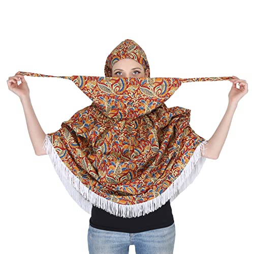 Image of Cotton Scarf Sun Protection Anti Pollution Anti -Tanning Mask For Working Women and Girls Fashion With Full Safety of Head, Face, Hair Wrap Scarf Cum Mask, (female), Multicolor