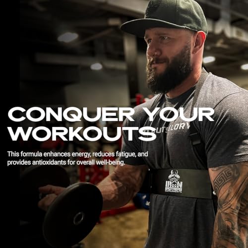 Iron Brothers Supplements Shred For Men & Women | Strong Appetite Suppressant For Weight Loss Management | Supports Cognitive Function Promotes Endurance Increases Energy - Fat Burner thumb #6