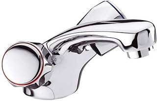Clever 96084 Grifo de Lavabo Bimando 60Mm, Urban, Cromado