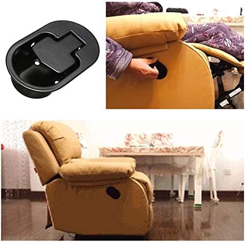 FOLAI Recliner Replacement Parts Replacement Recliner Handle Chair Sofa Couch Release Replacement Metal Pull Recliner Handle 2pcs