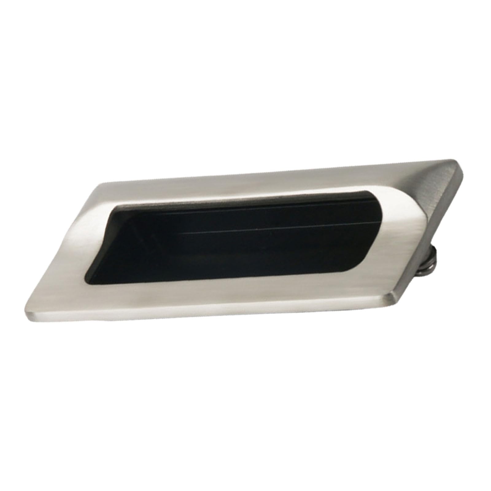 Shyyoulqe Brushed Stainless St Metal Drawer Pulls Recessed Handles Concealed Drawer Pulls Kitchen Cabinet Handle For A Contemporary Cabinet Upgrades Invisible Handle