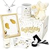 Graduation gifts set for women congrats grad gift set include coffee mug photo frame necklace graduation gift birthday box for senior high school college graduated congratulations  urban country home decor