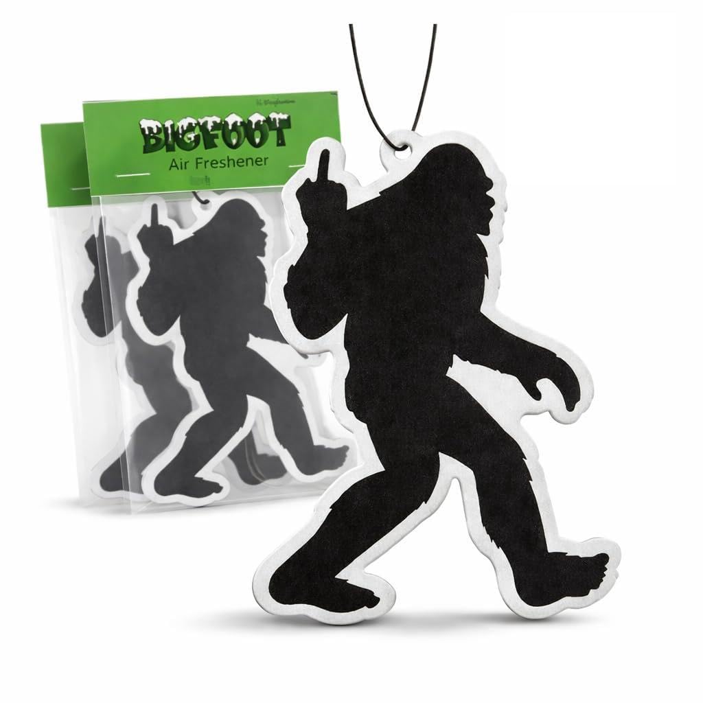 Bigfoot - Ambientador de coche con aroma a colonia, mantiene tu coche con un olor fresco y acogedor, aroma de coche de larga duración, accesorios colgantes de coche para hombres y mujeres (paquete de