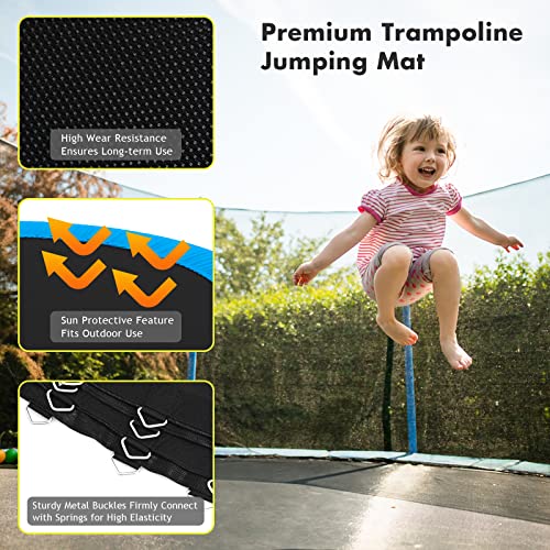 image for HONEY JOY Replacement Trampoline Mat, High-Elastic PP Weather-Resistan