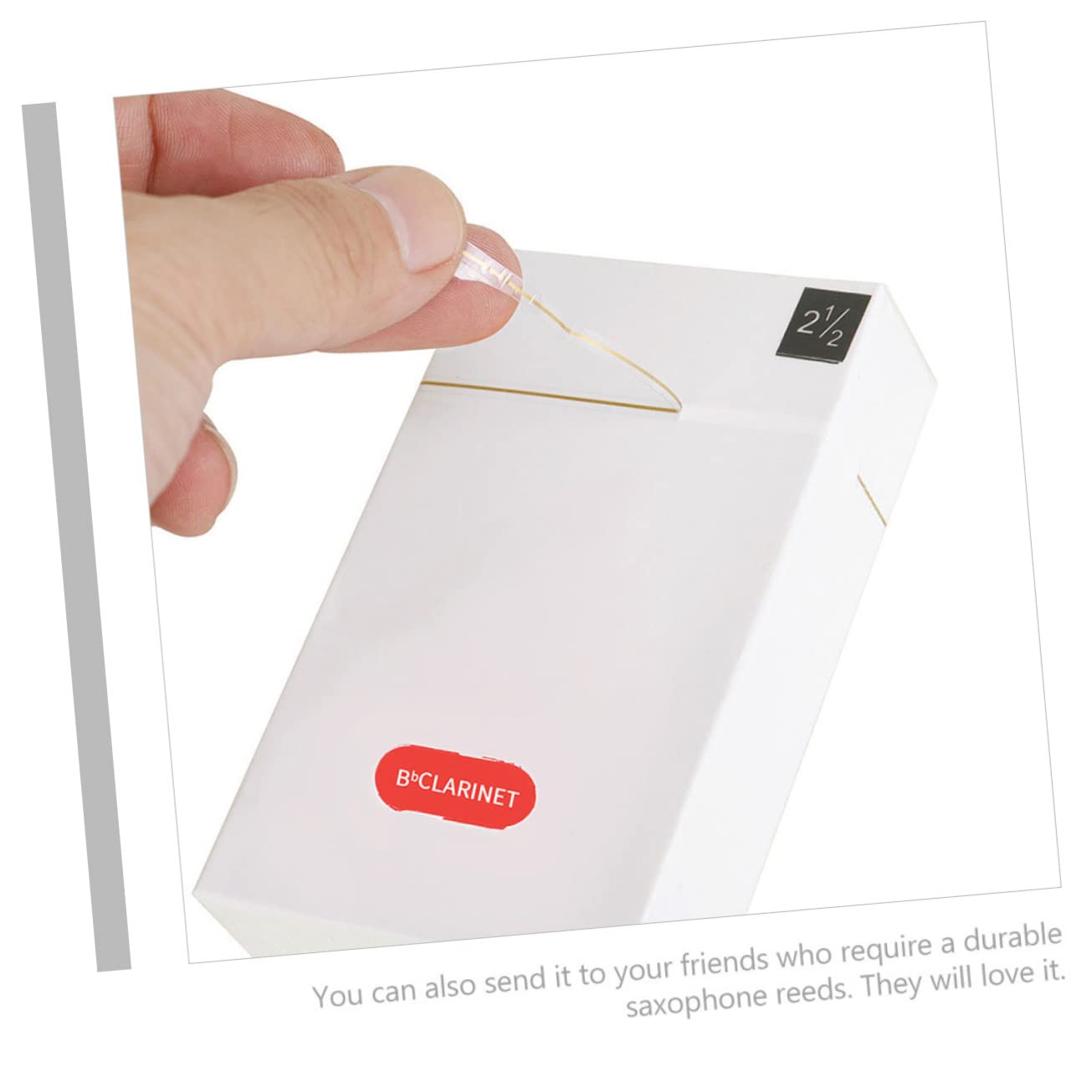 Abaodam Clarinet Set 10pcs b Flat Clarinet Strength 2.5 Abs Independent Holder for Levels