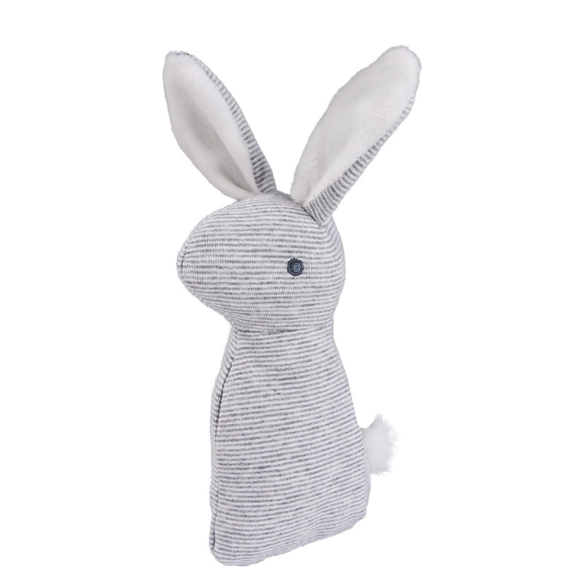 Mipcase Jouet Couineur Lapin pour Chien, Peluche Coton, Anti-Ennui | Saisir et Jouer, Réduit les Comportements Destructeurs, Jouet Sonore pour Animaux de Compagnie