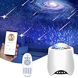 Star Night Light, Fansbe 3 in 1 Star Projector Galaxy Light for Bedroom 8 White Noise Built-in...
