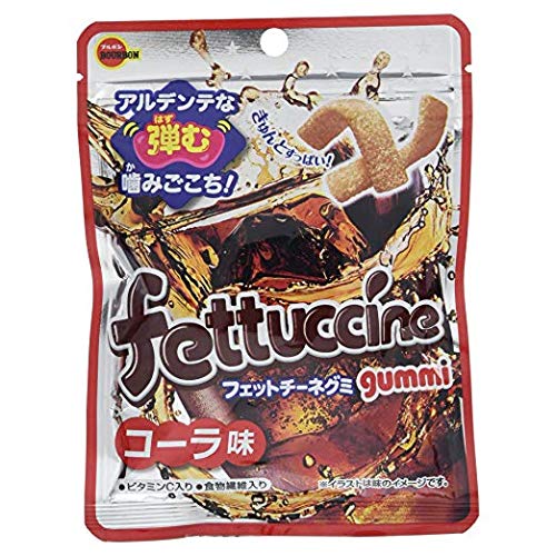 Bourbon Japan Fettuccine Gummi Gummy Chewy Candy Cola