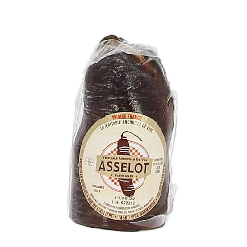 Andouille Asselot - Véritable Andouille de Vire Morceau 240g - Produits-Normandie
